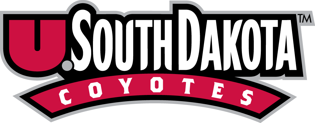 South Dakota Coyotes 2004-2011 Wordmark Logo iron on paper